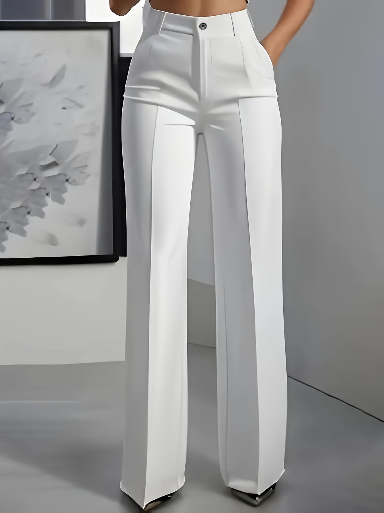 SOPHIA – ELEGANT WIDE-LEG TAILORED PANTS