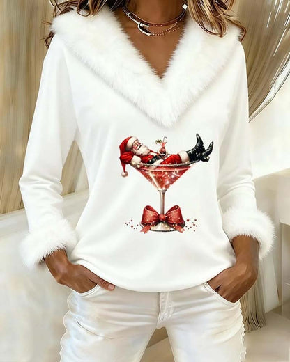 AUBREY – FESTIVE CHEER HOLIDAY TOP