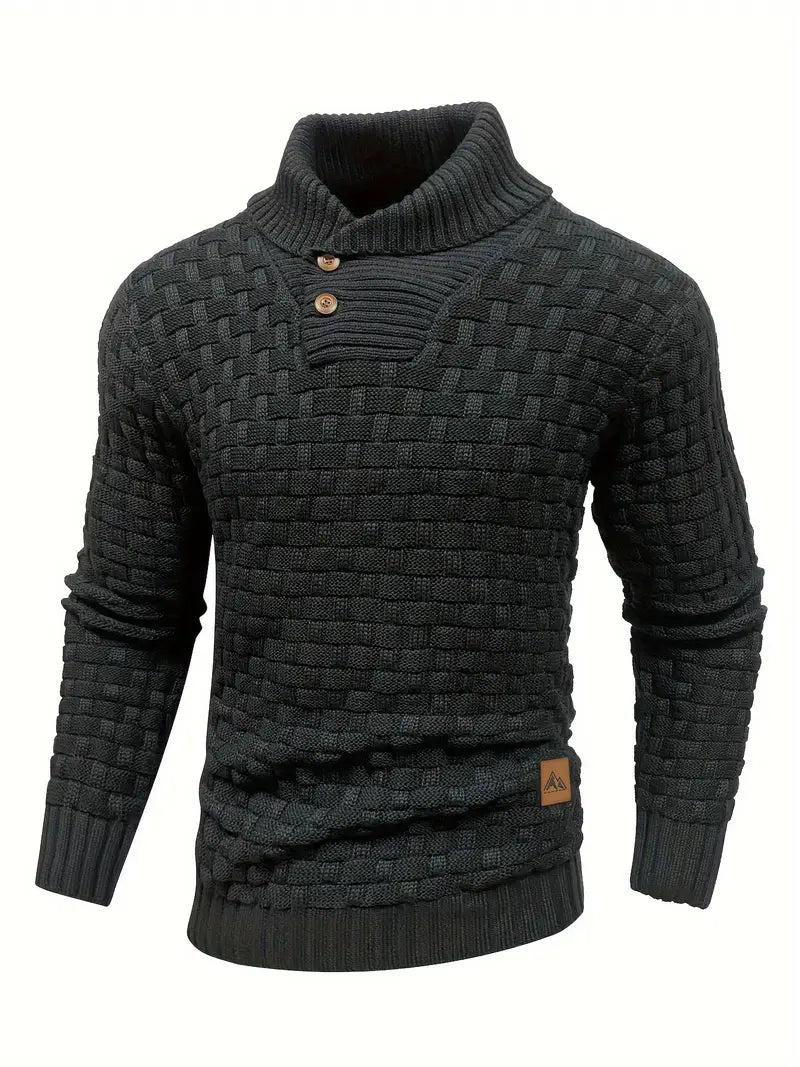 Nevan | Textured Knit Jumper