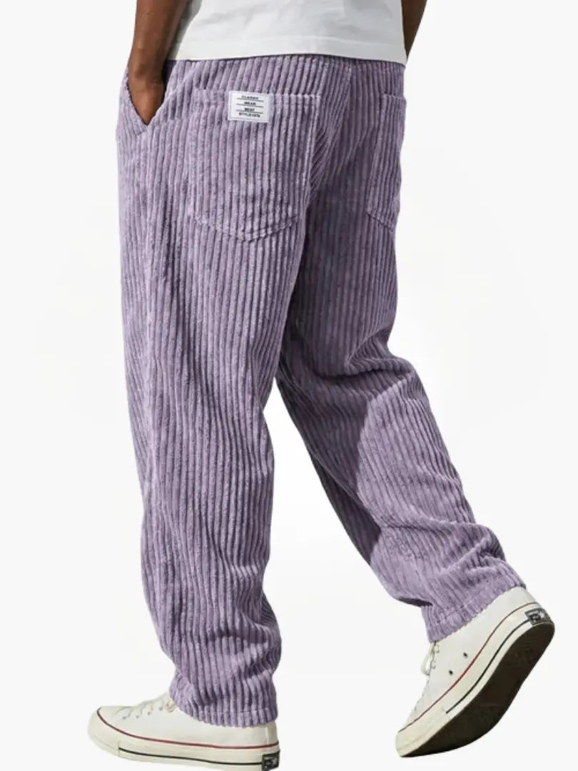 Faren | Textured Drawstring Trousers