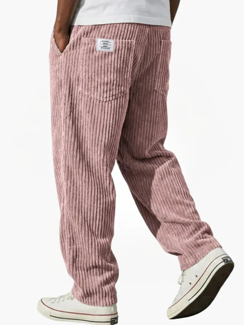 Faren | Textured Drawstring Trousers