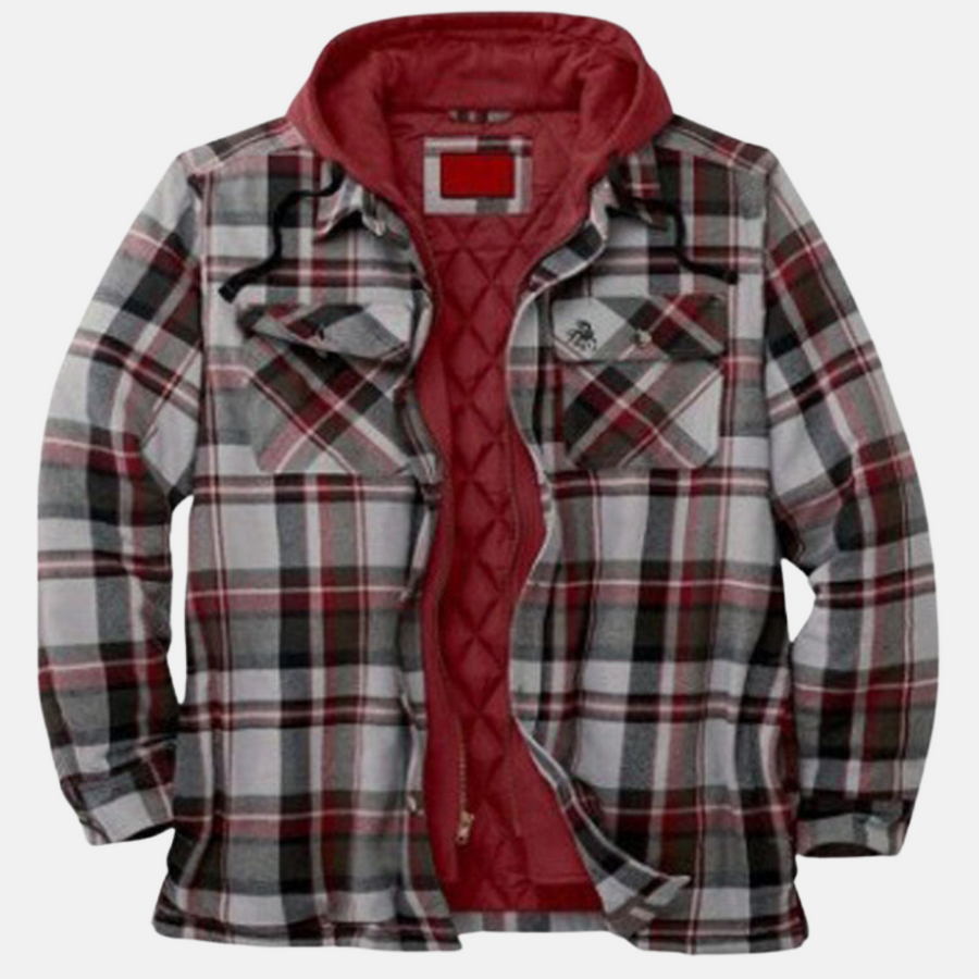 Rhett | Hooded Plaid Jacket