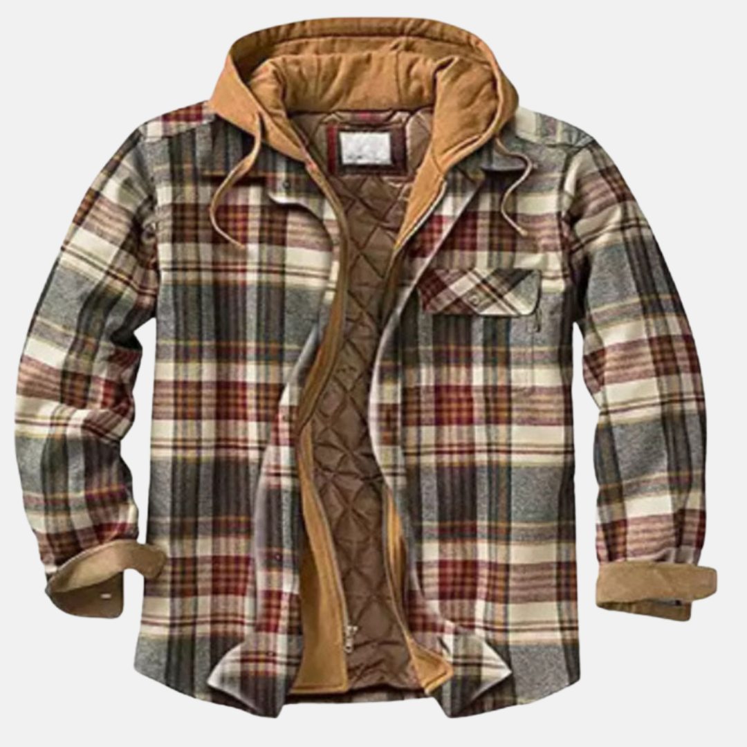 Rhett | Hooded Plaid Jacket