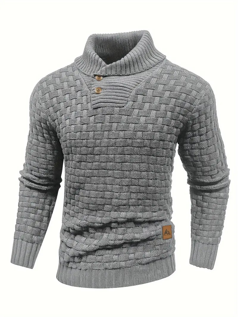 Nevan | Textured Knit Jumper