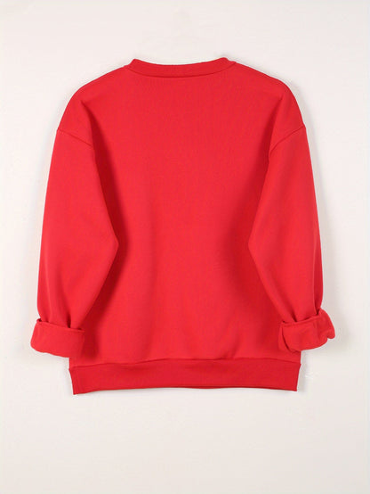 ZOEY – DOUBLE HEART GRAPHIC SWEATSHIRT