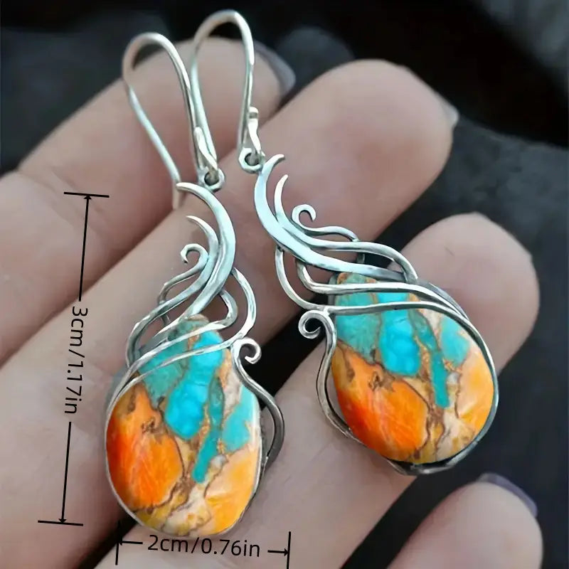 Brilliant Gemstone Drop | Earrings