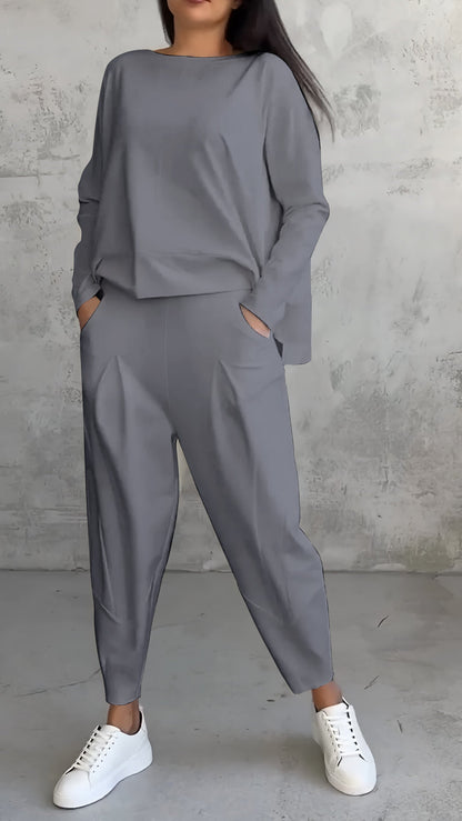 AVRA – COSY TWO-PIECE SET (SORT)