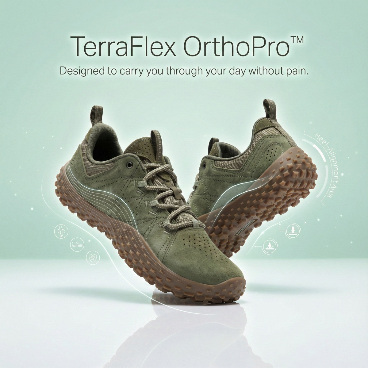 TerraFlex OrthoPro™ | Orthopaedic Walking Shoes