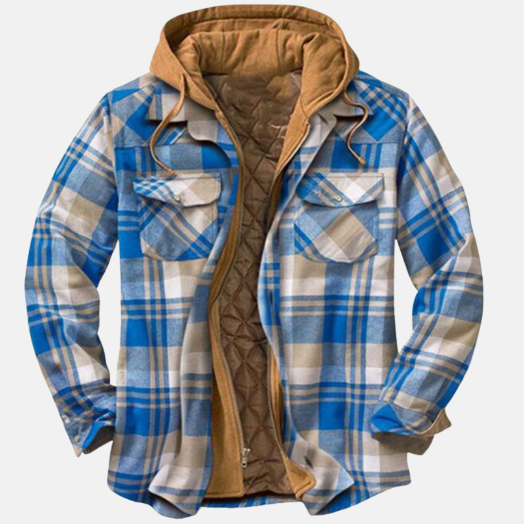 Rhett | Hooded Plaid Jacket