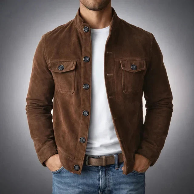 Milano | Authentic Italian Suede Jacket