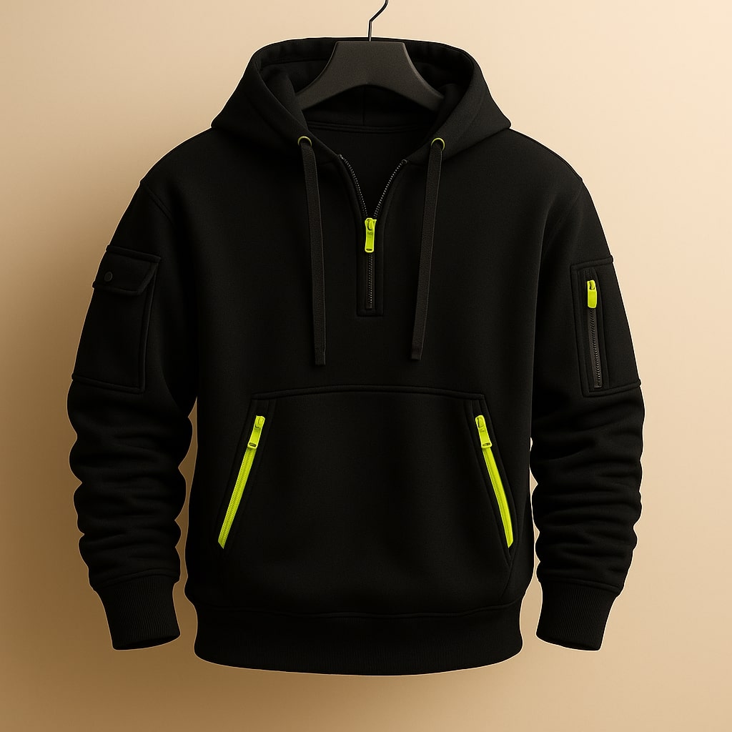 Phillip | Classic Quarter-Zip Hoodie
