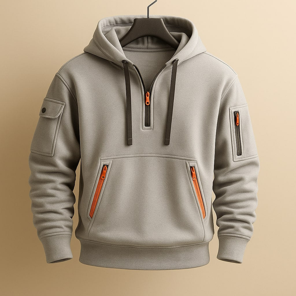 Phillip | Classic Quarter-Zip Hoodie