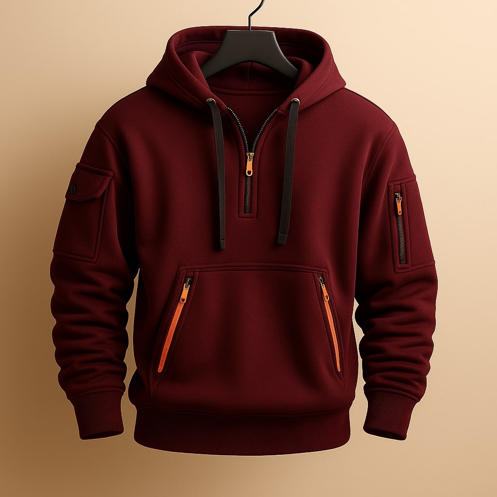 Phillip | Classic Quarter-Zip Hoodie