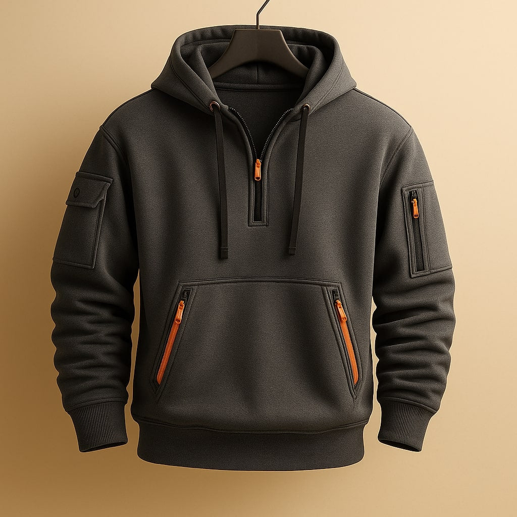 Phillip | Classic Quarter-Zip Hoodie