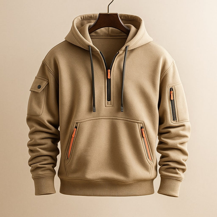 Phillip | Classic Quarter-Zip Hoodie