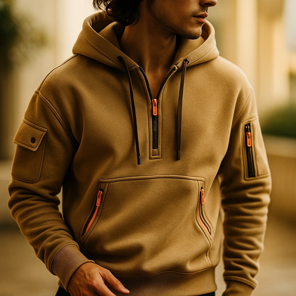 Phillip | Classic Quarter-Zip Hoodie