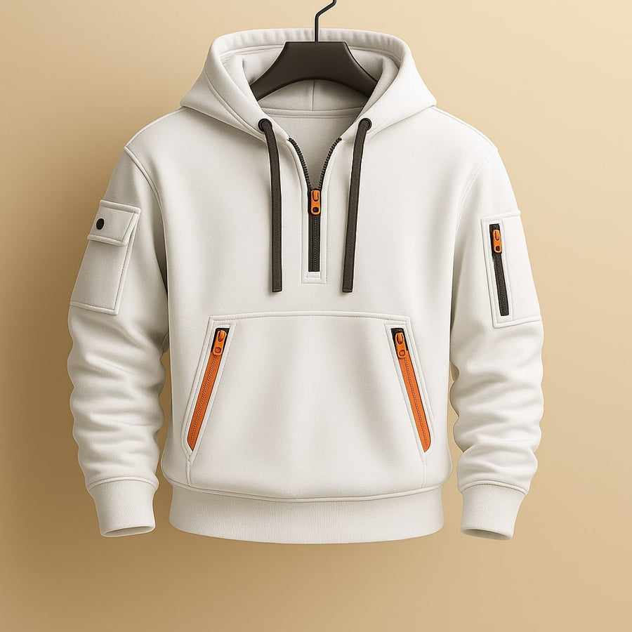Phillip | Classic Quarter-Zip Hoodie