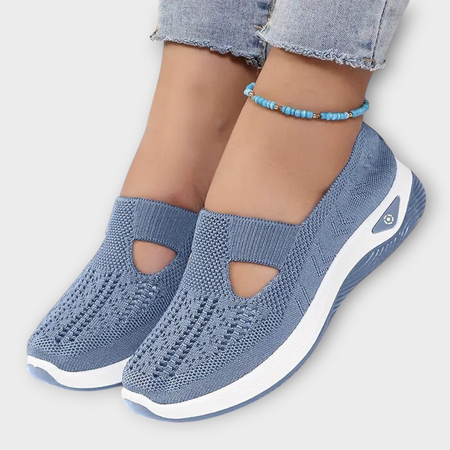 Lunara™ | Comfortable Knit Slip-On Walking Shoes