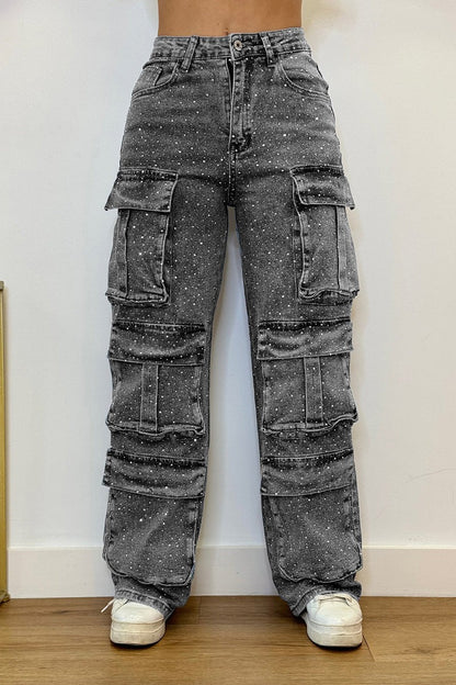 AVRIELLE – HIGH-WAISTED WIDE-LEG JEANS FOR WOMEN