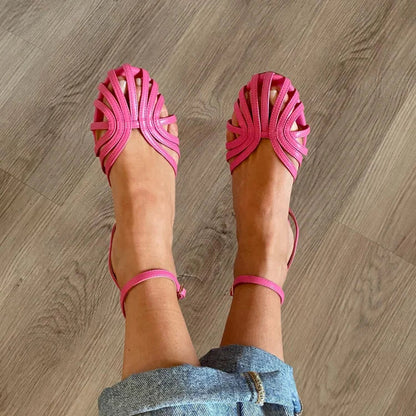 Gia - Golden Jewel Sandals