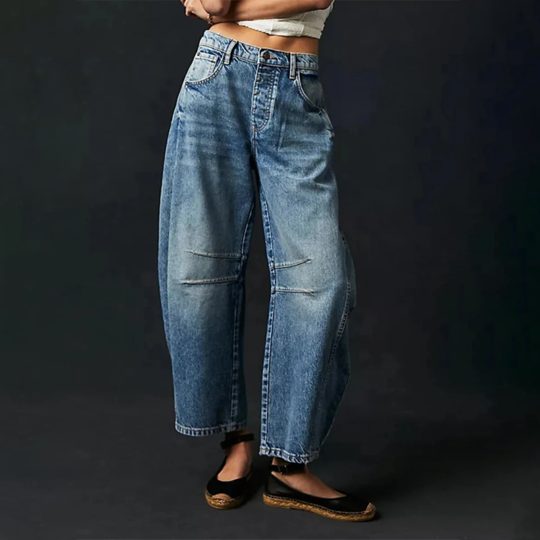 RILEY – VINTAGE WASH RELAXED JEANS