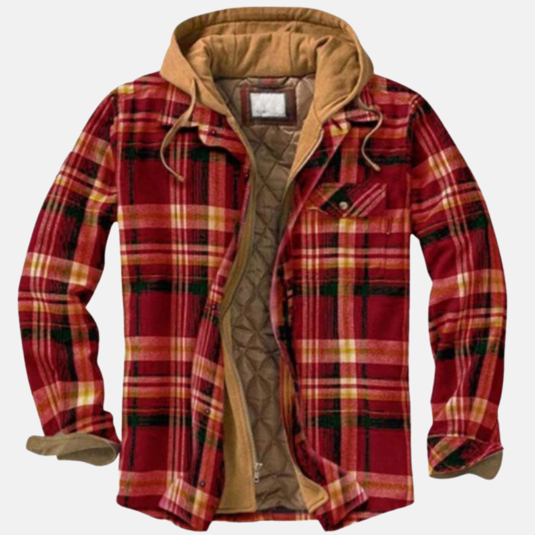 Rhett | Hooded Plaid Jacket