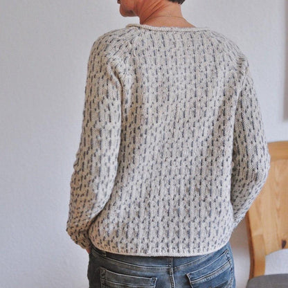 SABRINA – RELAXED TEXTURED KNIT SWEATER