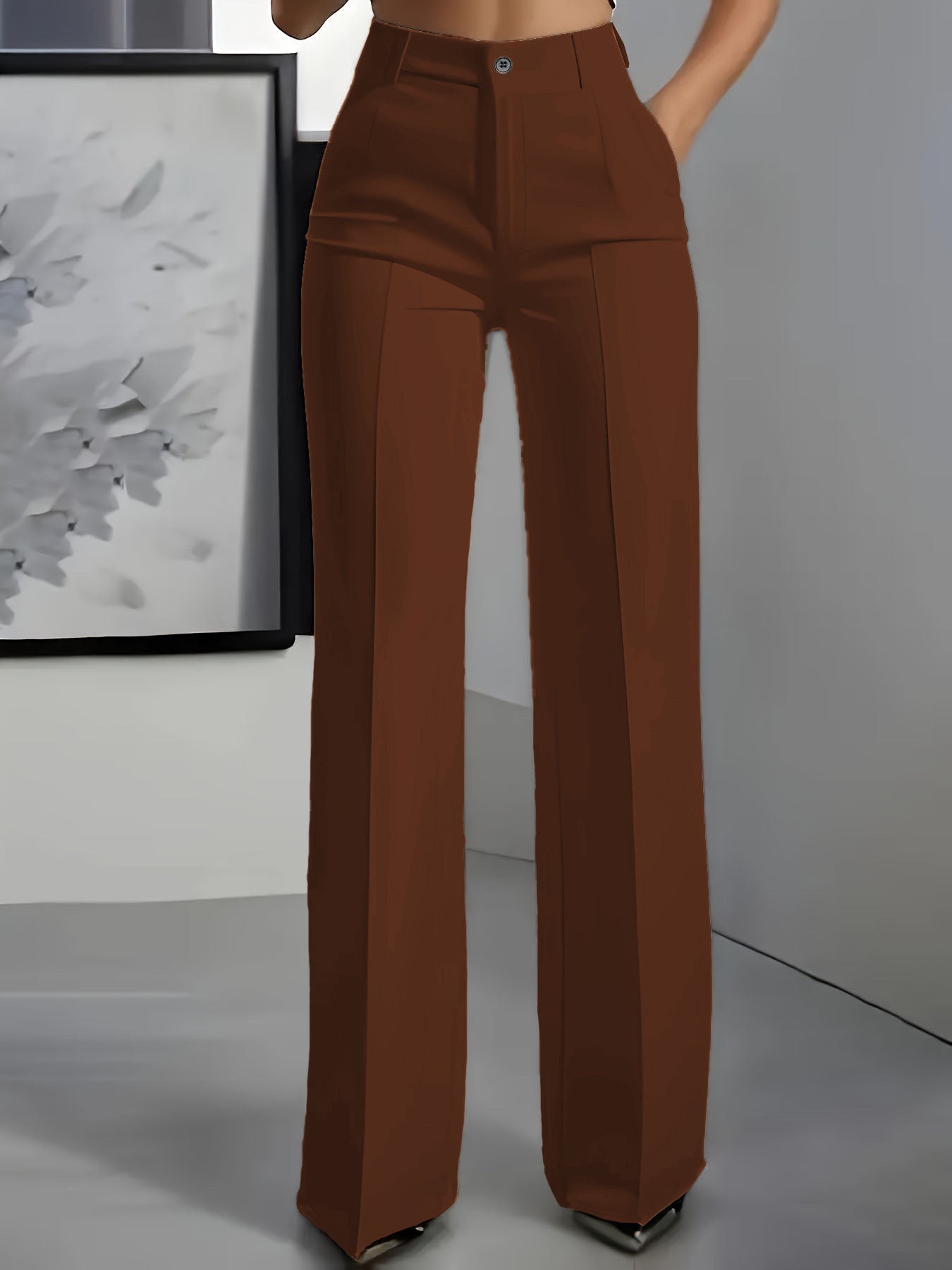 SOPHIA – ELEGANT WIDE-LEG TAILORED PANTS