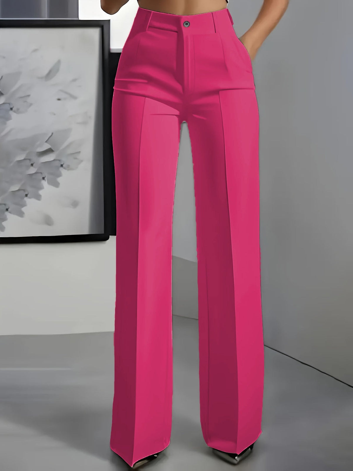 Sophia | Wide-Leg Tailored Trousers