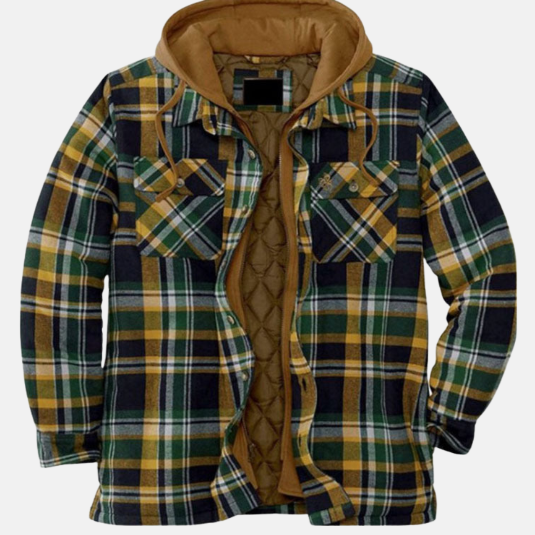 Rhett | Hooded Plaid Jacket