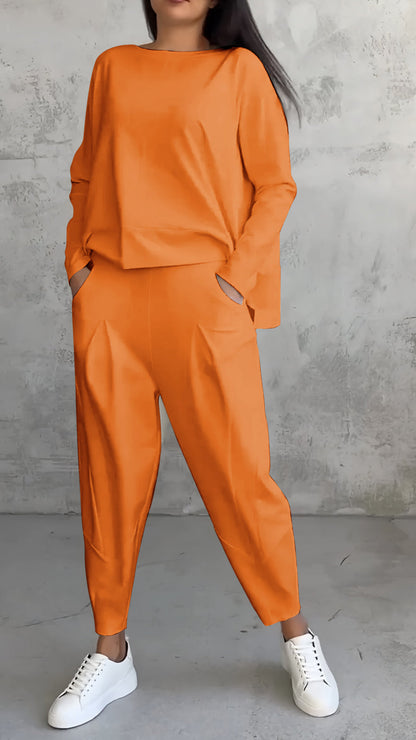 AVRA – COSY TWO-PIECE SET (SORT)