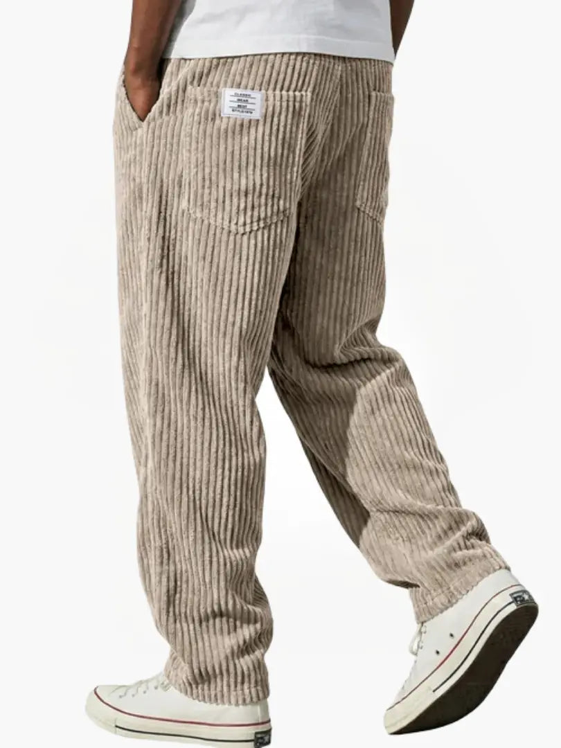 Faren | Textured Drawstring Trousers