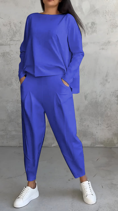 AVRA – COSY TWO-PIECE SET (SORT)