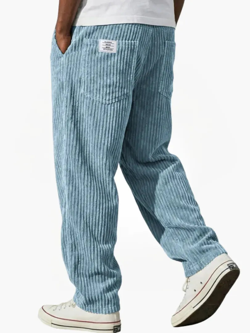 Faren | Textured Drawstring Trousers
