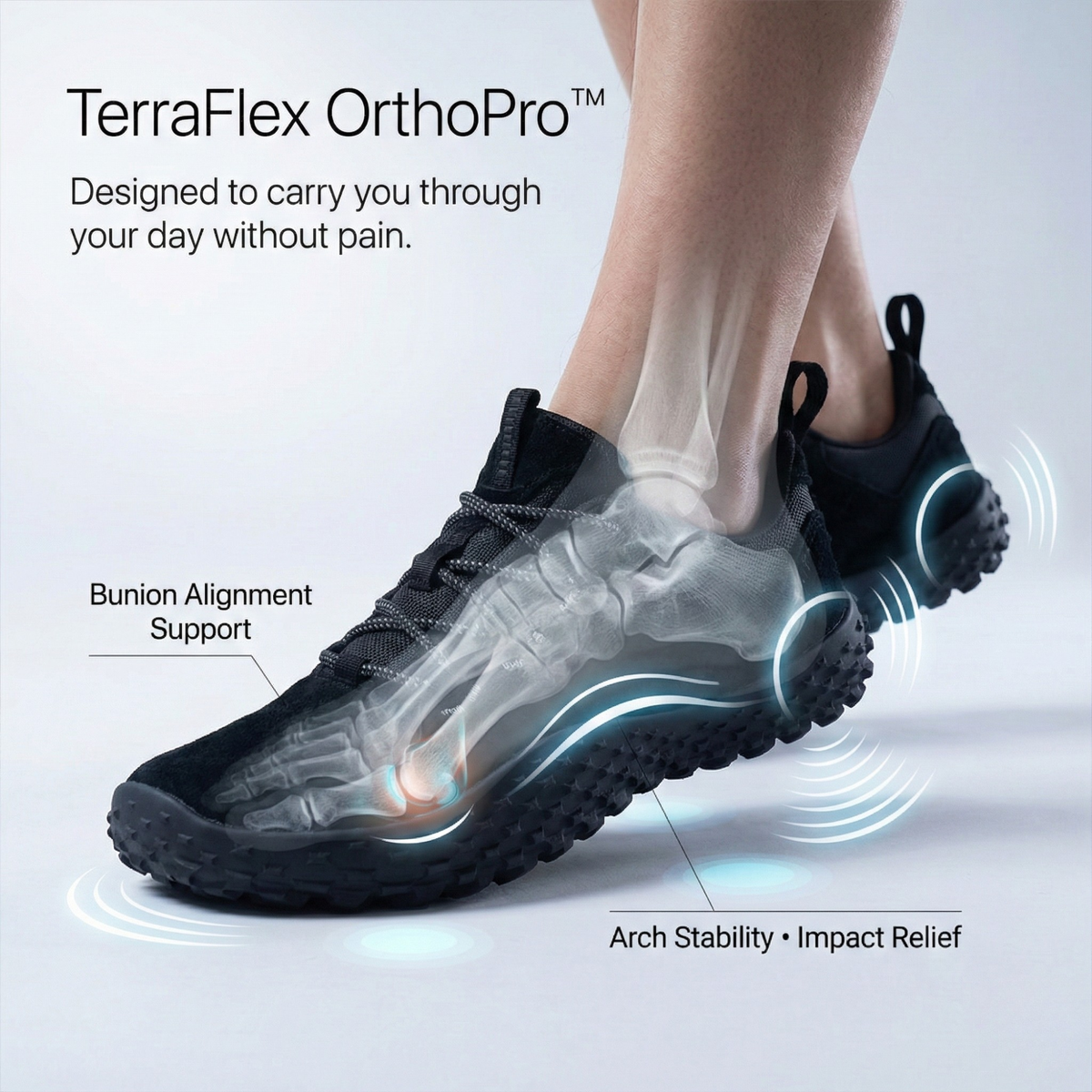 TerraFlex OrthoPro™ | Orthopaedic Walking Shoes