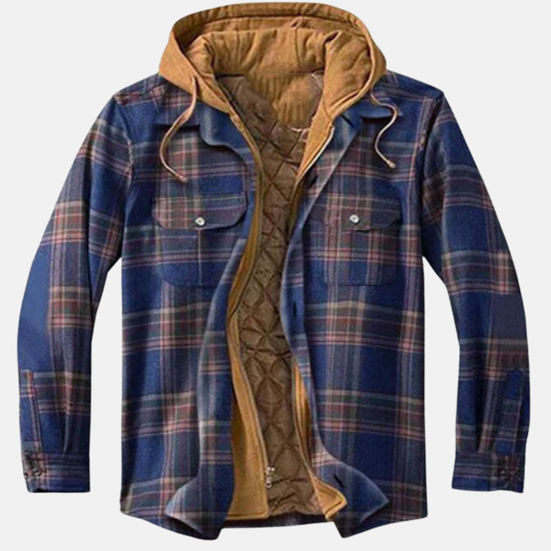 Rhett | Hooded Plaid Jacket