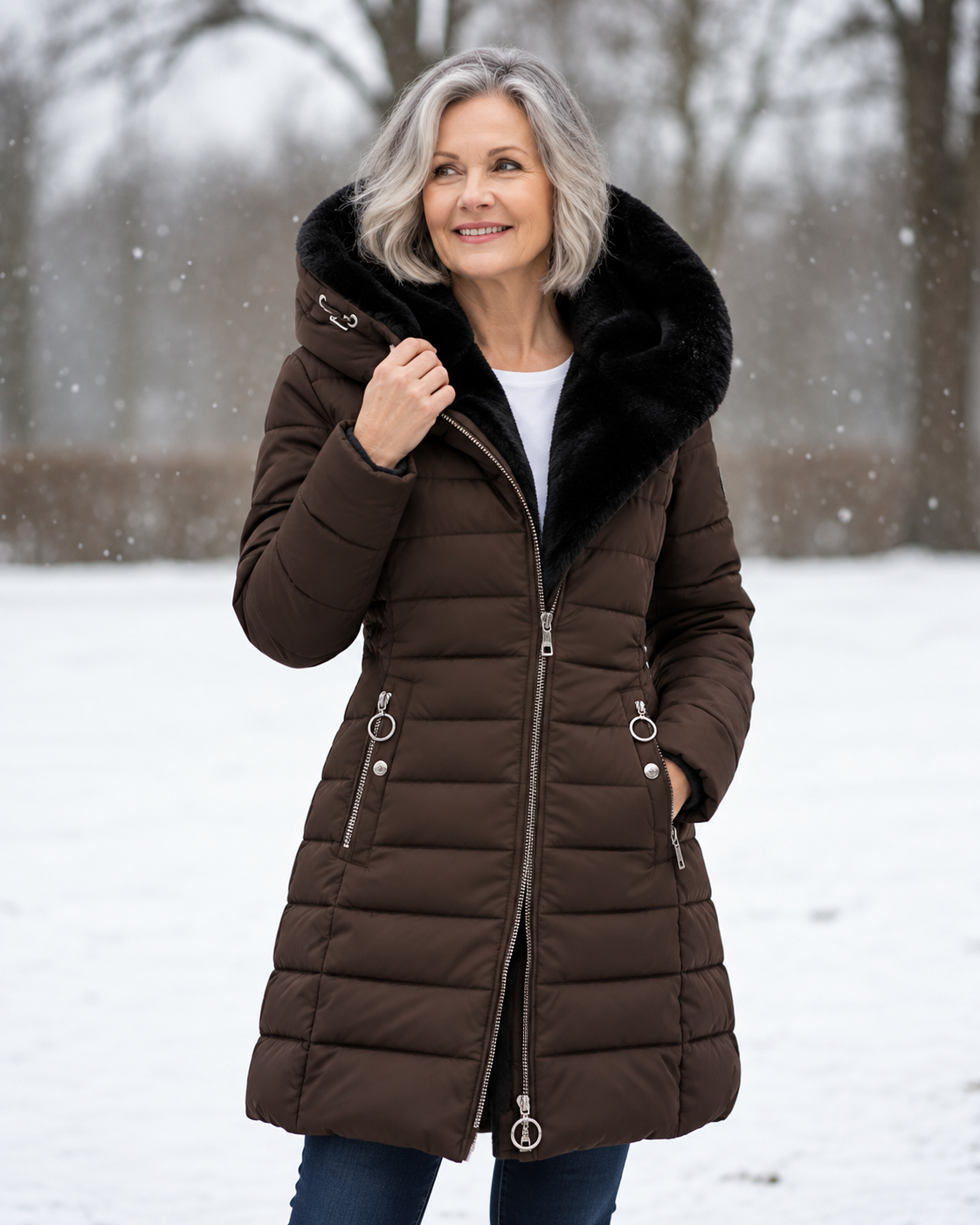 Marja™ | Warm Quilted Hooded Winter Coat