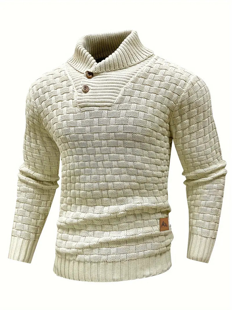 Nevan | Textured Knit Jumper