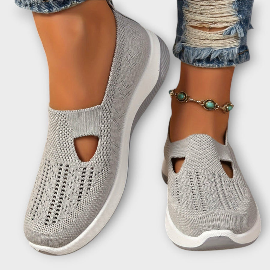 Lunara™ | Comfortable Knit Slip-On Walking Shoes
