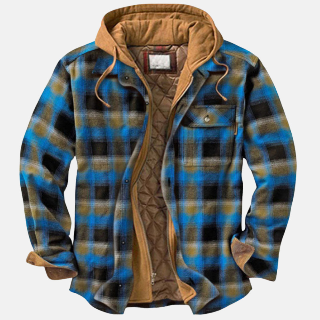 Rhett | Hooded Plaid Jacket