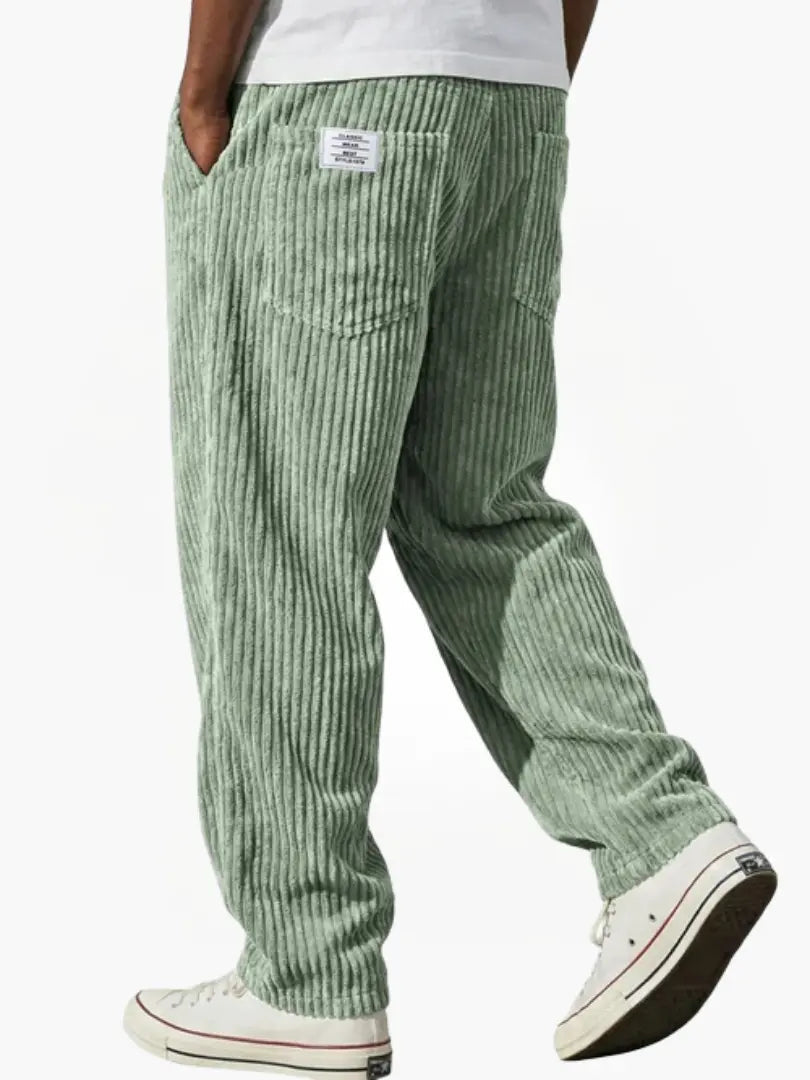 Faren | Textured Drawstring Trousers
