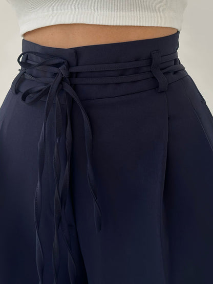 Josephine | High-Waisted Trousers with Wide Legs