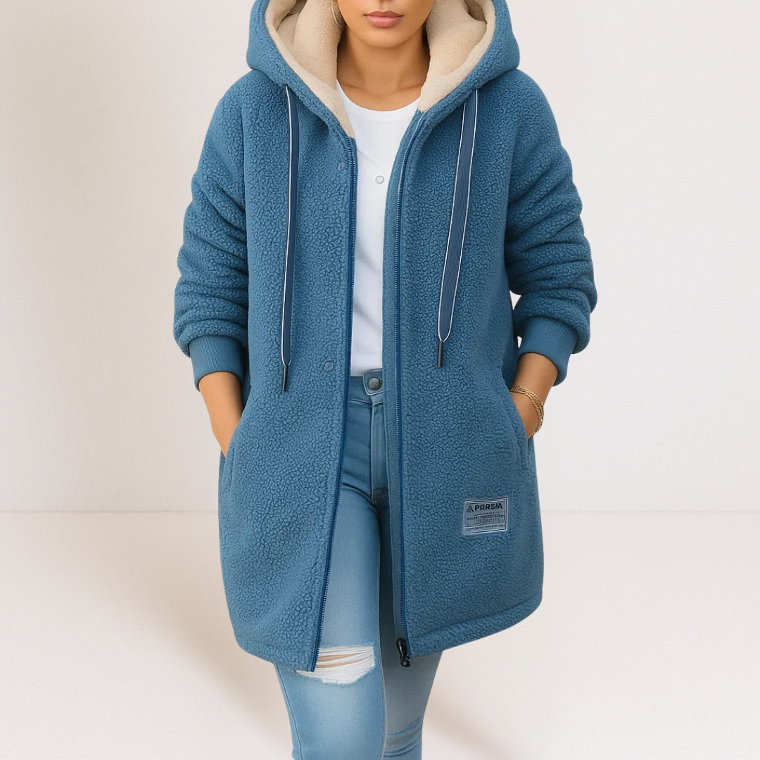 Phoebe™ | Soft Hooded Fleece Jacket