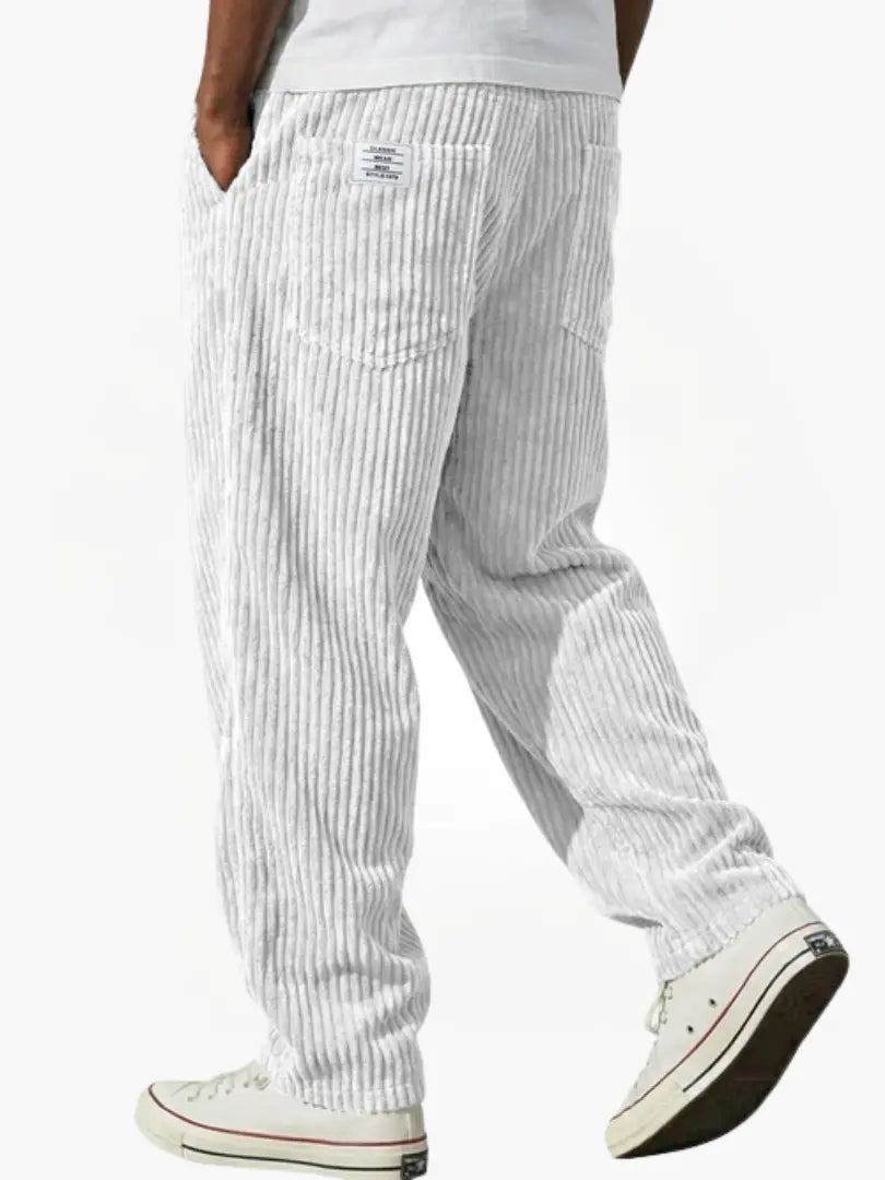 Faren | Textured Drawstring Trousers