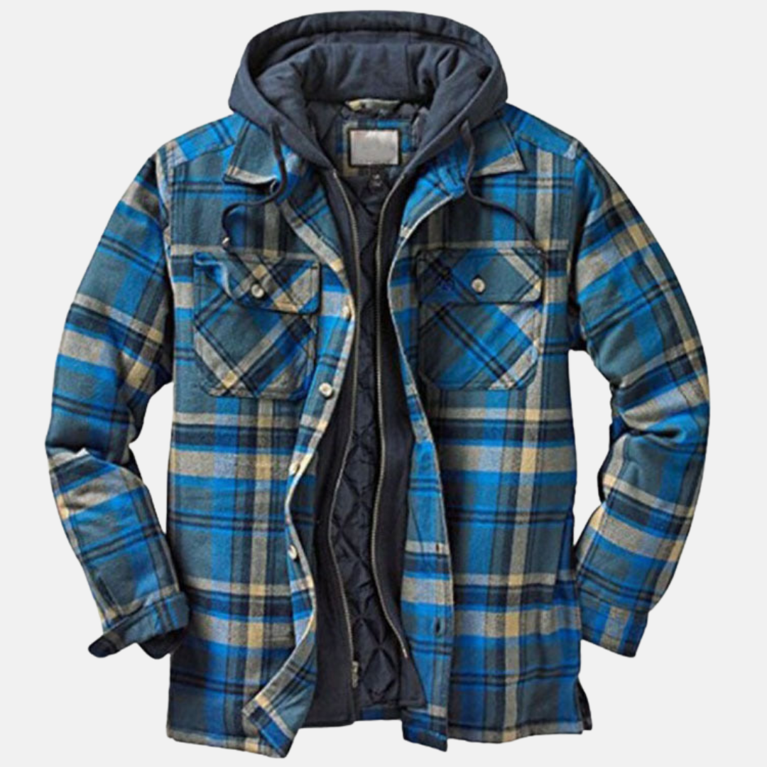 Rhett | Hooded Plaid Jacket
