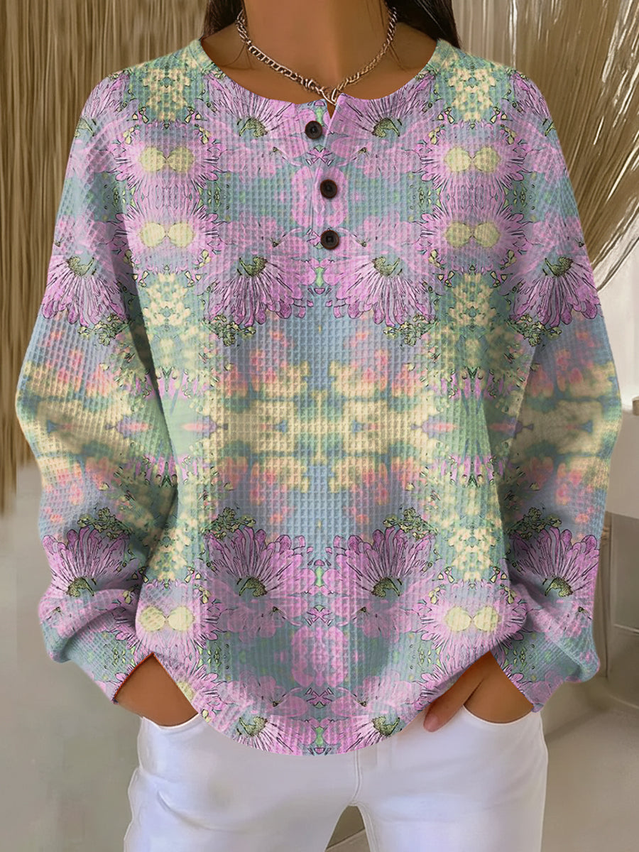 Alma | Floral Pattern Sweater