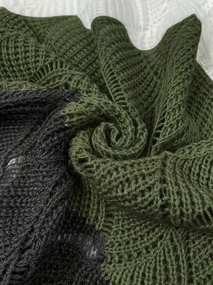 EMMA – COZY CHIC WAVE KNIT SWEATER