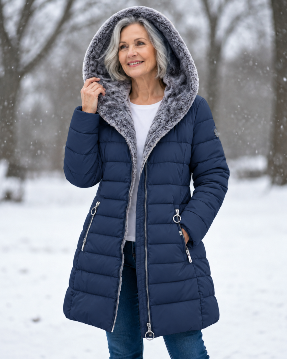 Marja™ | Warm Quilted Hooded Winter Coat