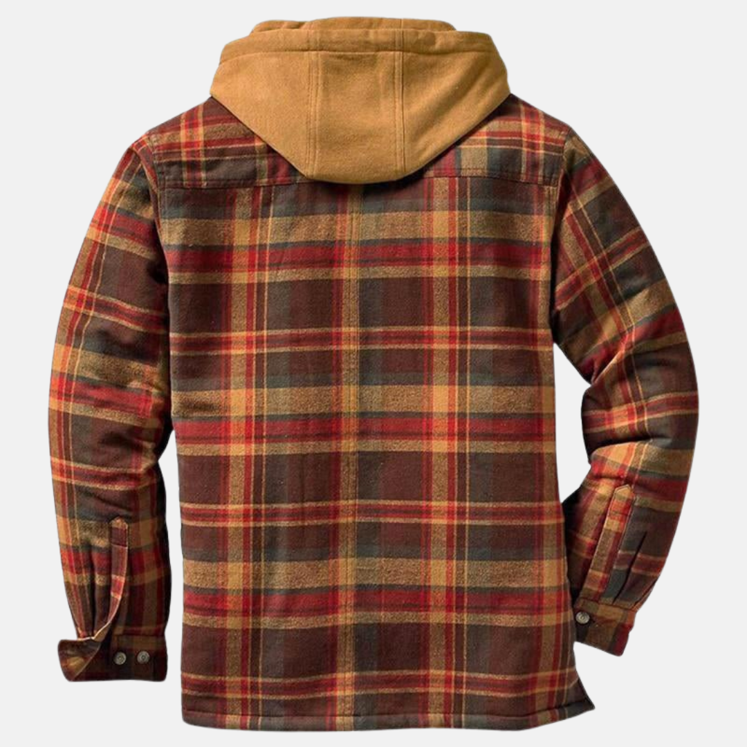Rhett | Hooded Plaid Jacket