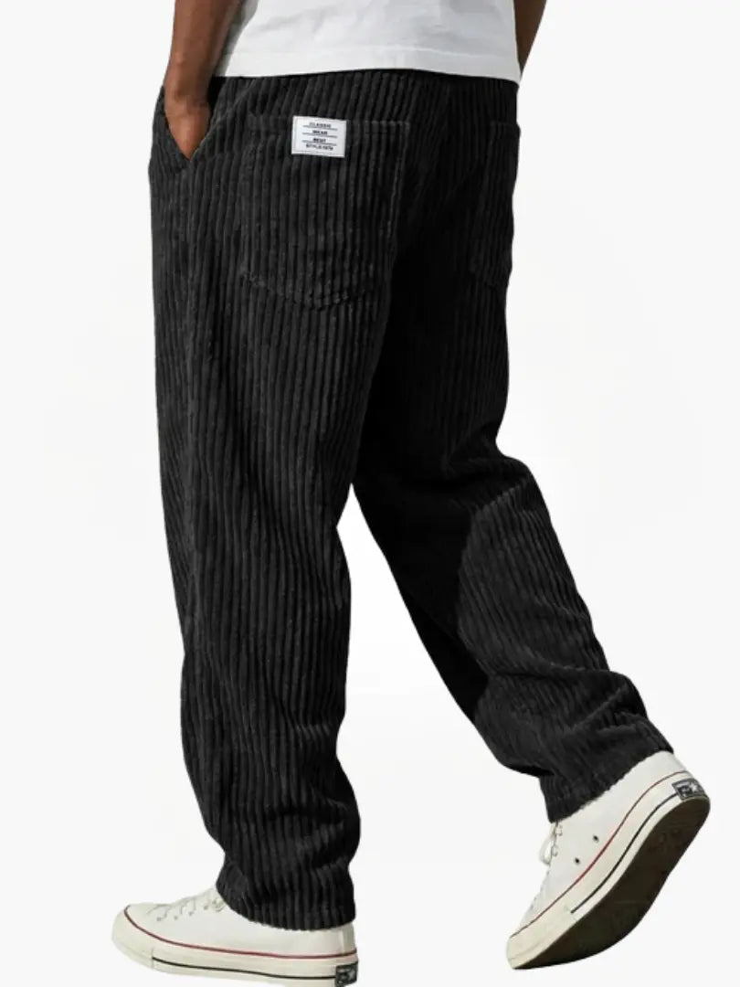 Faren | Textured Drawstring Trousers